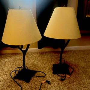 Pottery Barn lamp set